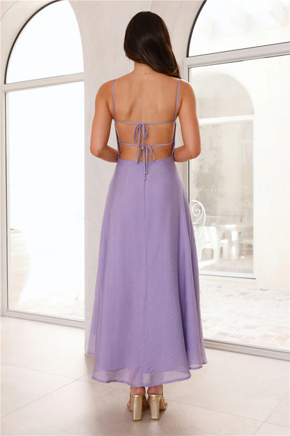 Giving Hugs Maxi Dress Lilac